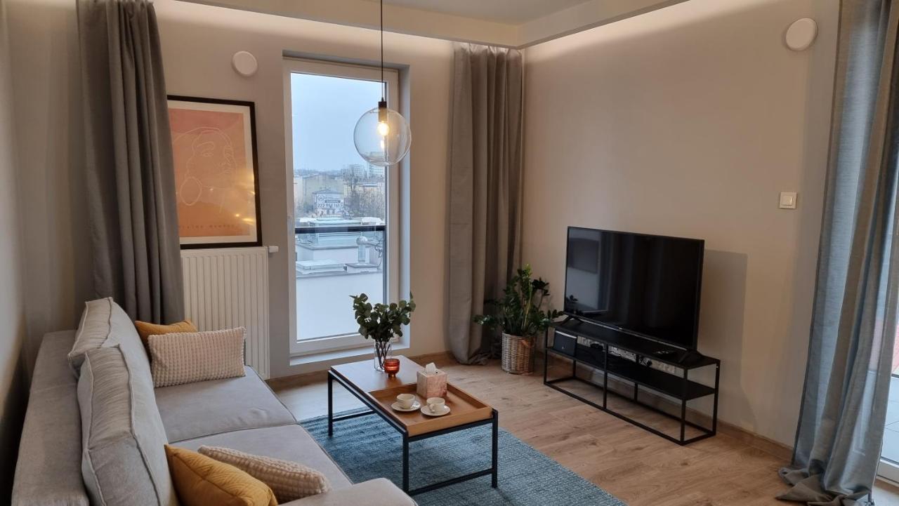 Apartament Drewnowska Łódź Exteriör bild