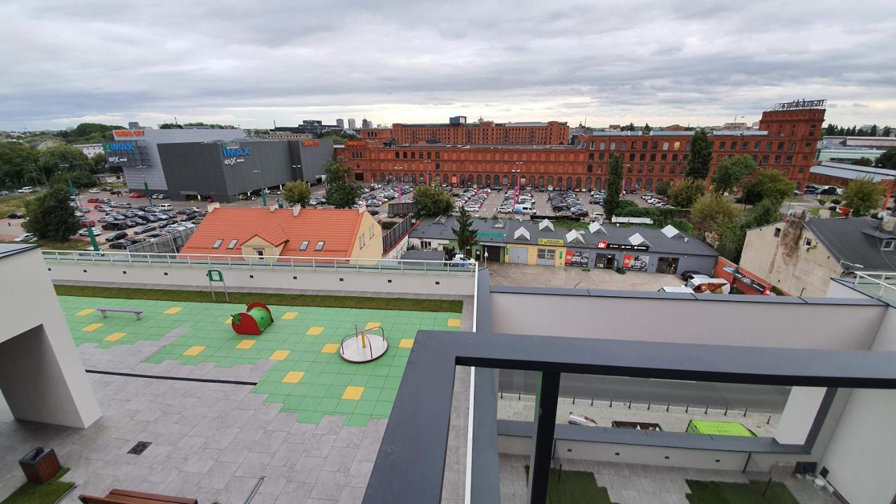 Apartament Drewnowska Łódź Exteriör bild